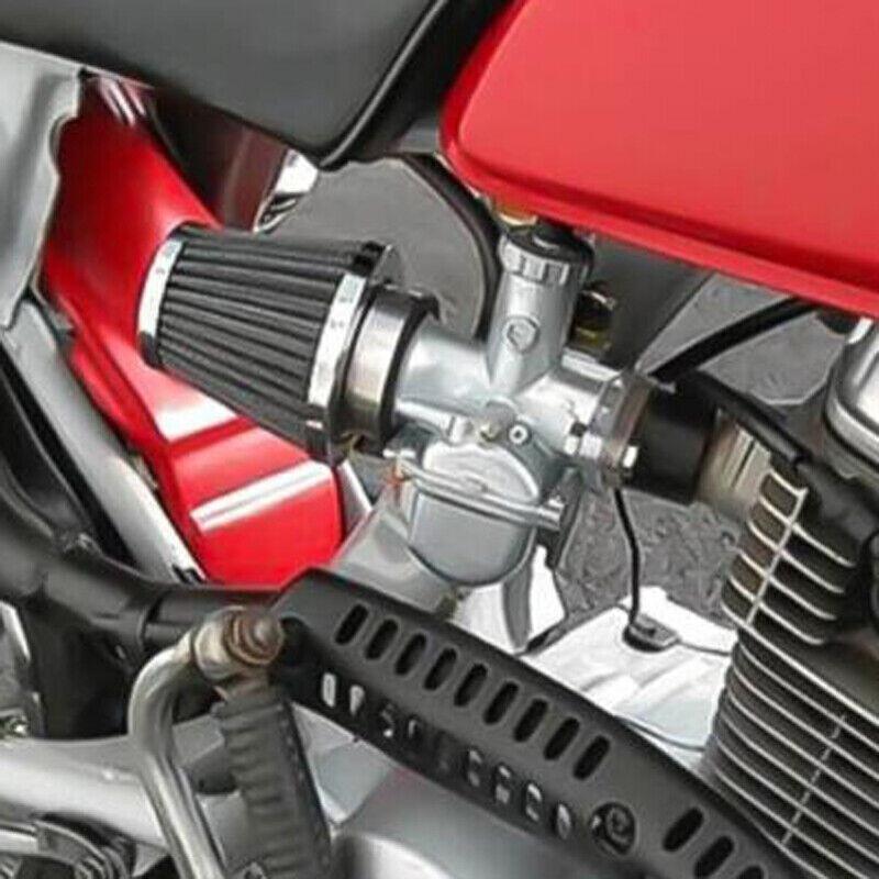 1x 60mm Motorcycle Air Intake Filter Cleaner Pod For Scooter Dirt Bike Universal