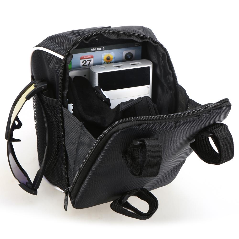 Lixada Сумка на руль велосипеда Передняя сумка для велосипеда Корзина с дождевиком