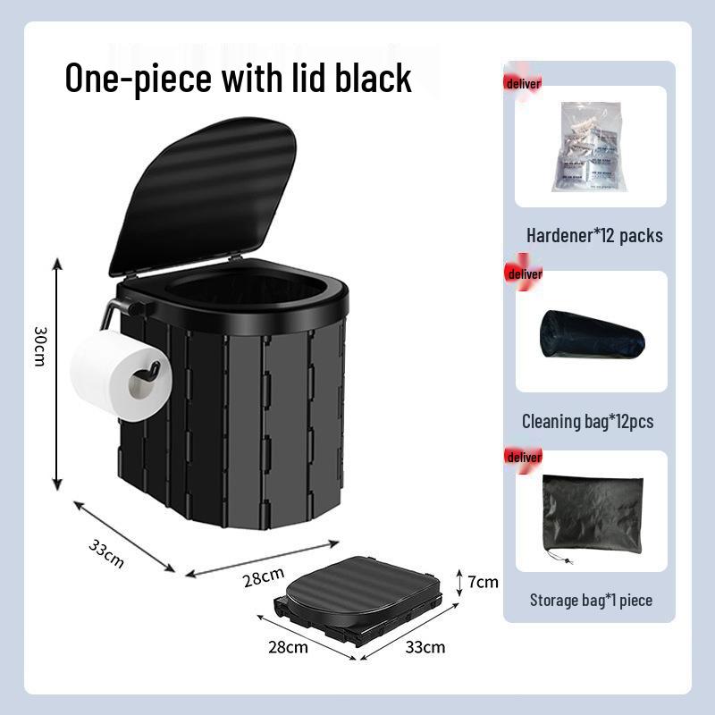 Портативная палатка для душа и туалета для кемпинга - Укрытие для уединения на открытом воздухе