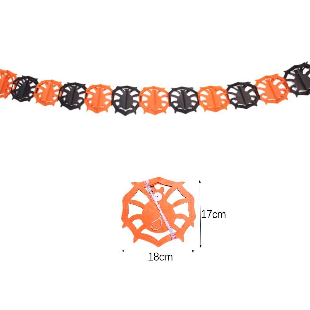 Ghost Ghost Paper Banner Bat Pumpkin Skull Pendant 7 Styles Halloween Paper Latte Art Scene Layout