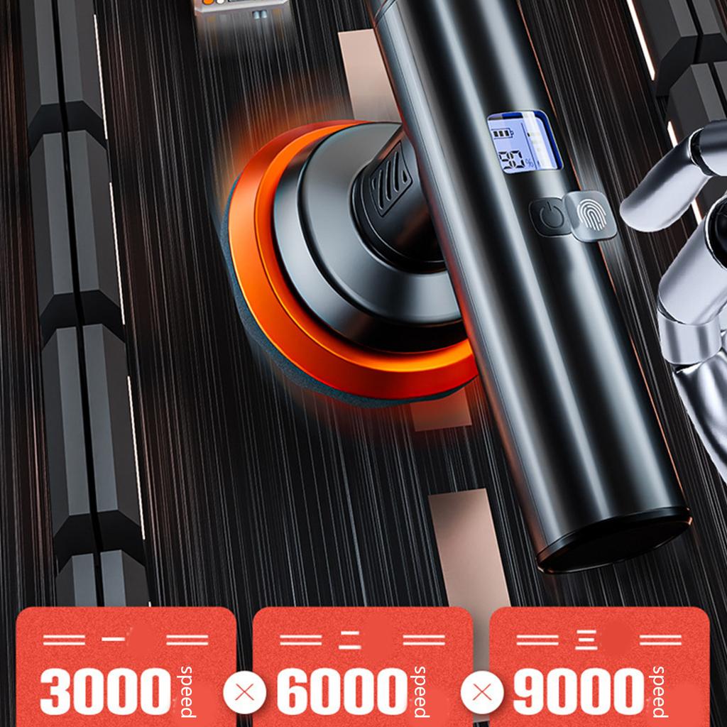 Полировальная машинка для детейлинга автомобиля с регулируемой скоростью, 5-дюймовая, набор для полировки и чистки автомобиля, идеально подходит для автомобиля/бытовой техники