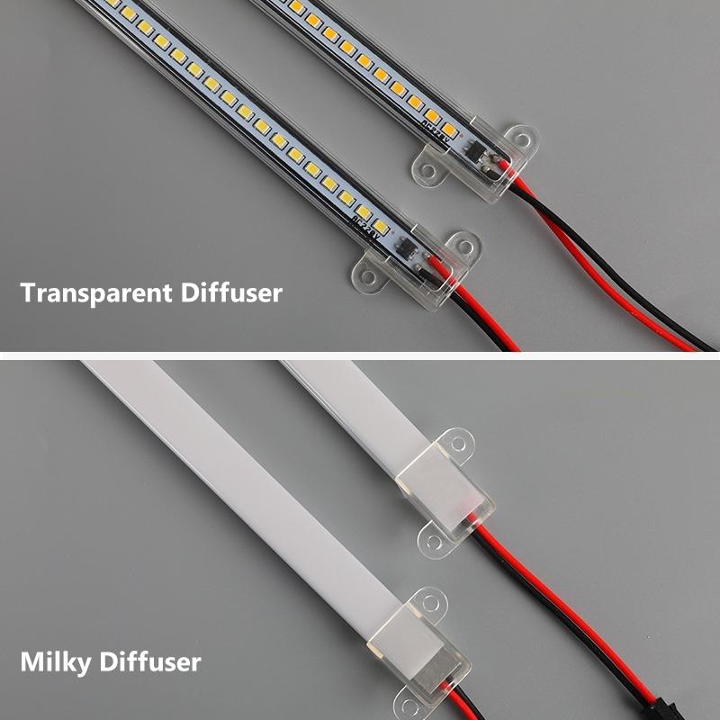 AC220V LED Hard Bar Lamp 30/40/50cm 2835 Алюминиевая печатная плата Жесткая полоса света Высоковольтная бесприводная кухня Подвесное освещение