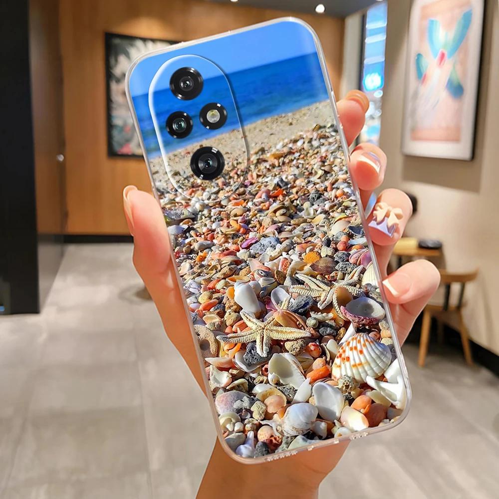Чехол для телефона Honor 200 Pro Милый Панда Мягкий Силиконовый Чехол Для Honor 200 Lite honor200 Чехол Модный Прозрачный ТПУ Задняя Крышка Coque