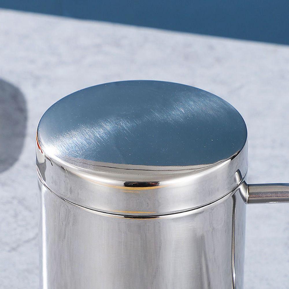 1Pcs Double Layer Stainless Steel Mug 200/300/400ML Tea Cup New Water Cup