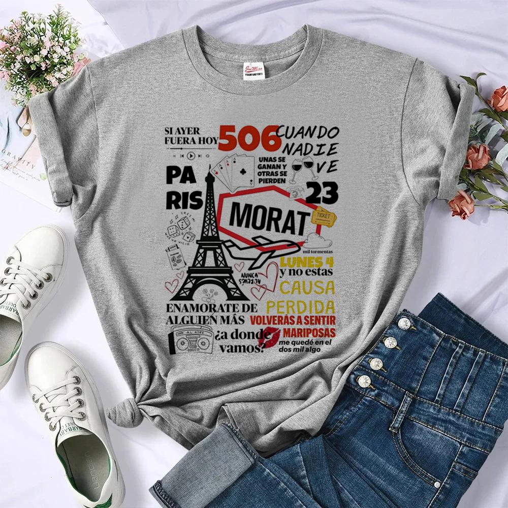 Morat Tshirt Female Retro Grunge Kawaii Aesthetic Vintage Tshirt Unisexga Party Meme Summer Baddie