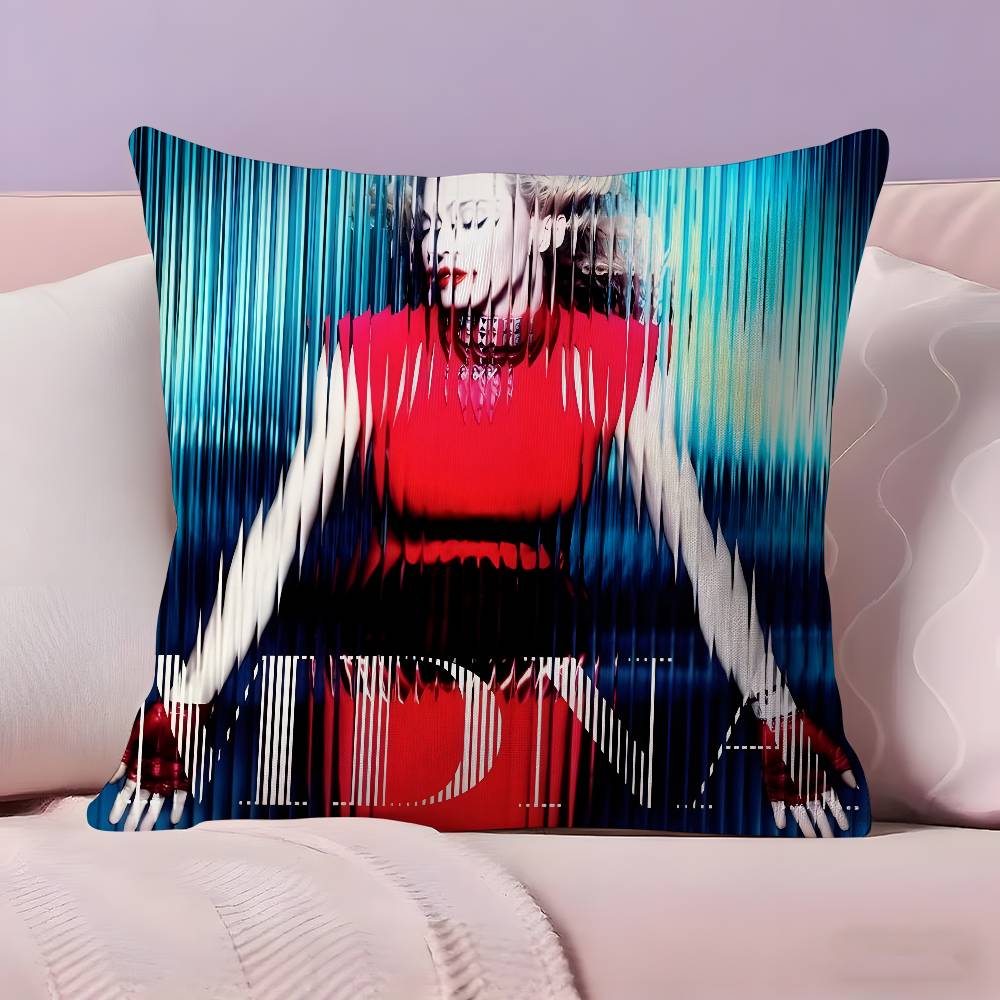 Singer MMadonna Like aVirgin Pillow Case Ultra Soft Skin Friendly Fabric Cloud Like Comfort Concealed Zipper