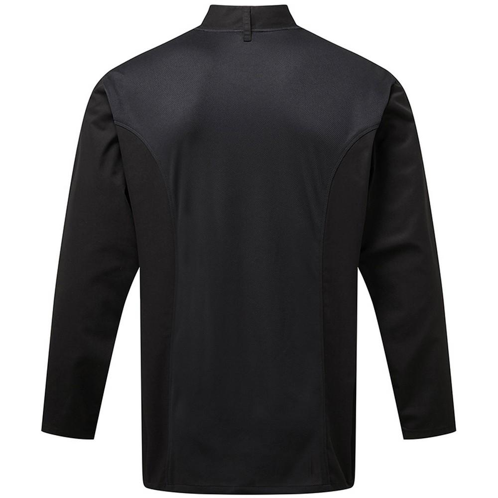 Premier Mens Coolchecker Long-Sleeved Chef Jacket