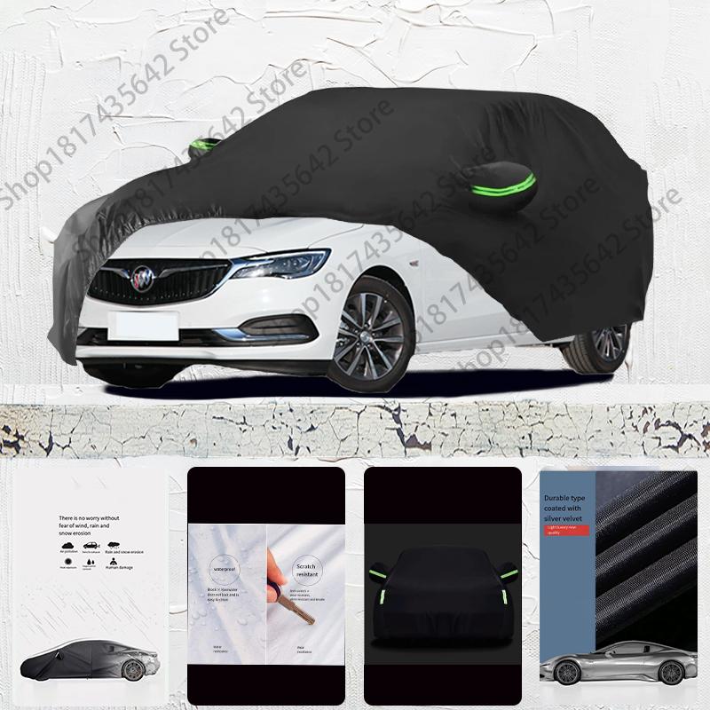 Для Buick GL6 Защита от УФ-лучей Солнцезащитный Козырек Защита от Дождя Снега Пыли Черный Чехол Автомобильный Зонт Чехол на Весь Автомобиль Защита на Открытом Воздухе