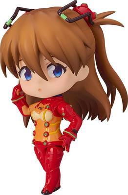 Good Smile Company Нендороид Thrice Upon a Time Аска Лэнгли в тестовом костюме пластиковая экшн-фигурка Evangelion 3.0+1.0 - Вер. Немасштабированный предварительно окрашенный