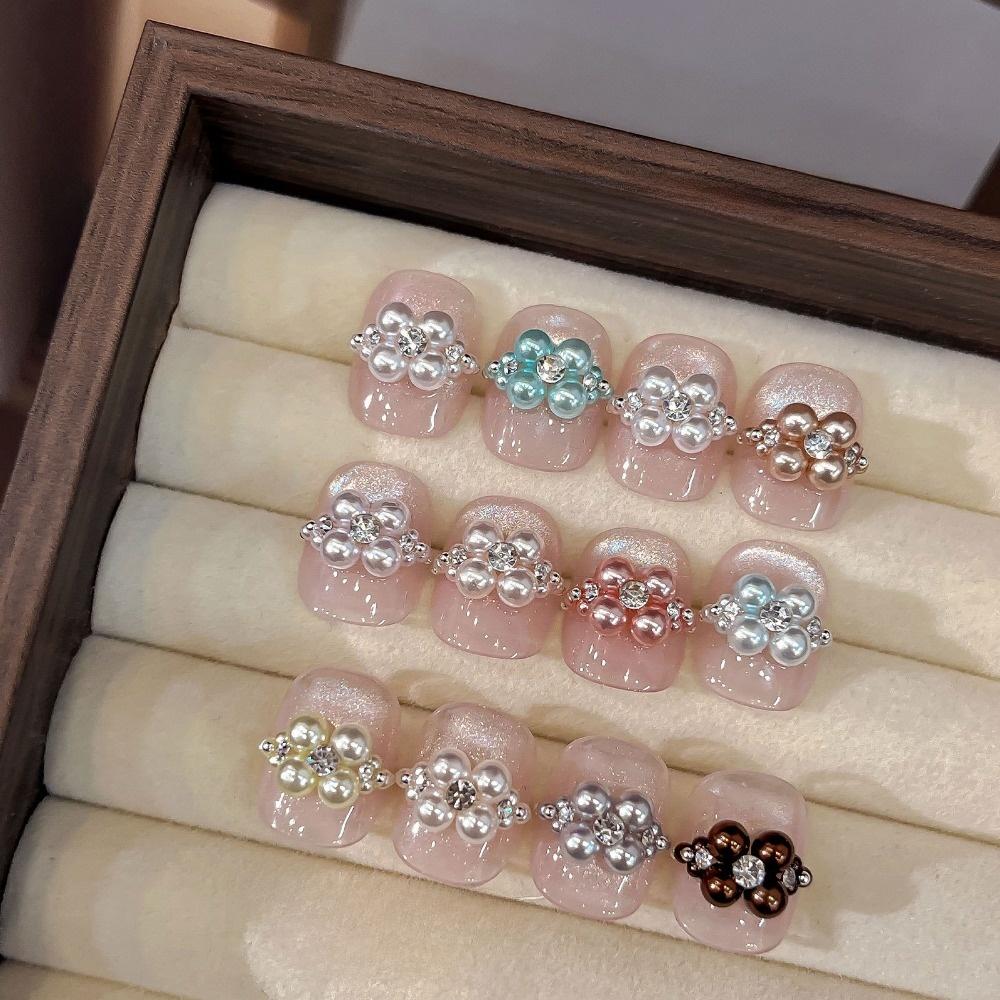 12Grids/Box Aurora Shell Nail Art Sequins Accessories Nail Art Stickers Set Nail Art Supplies