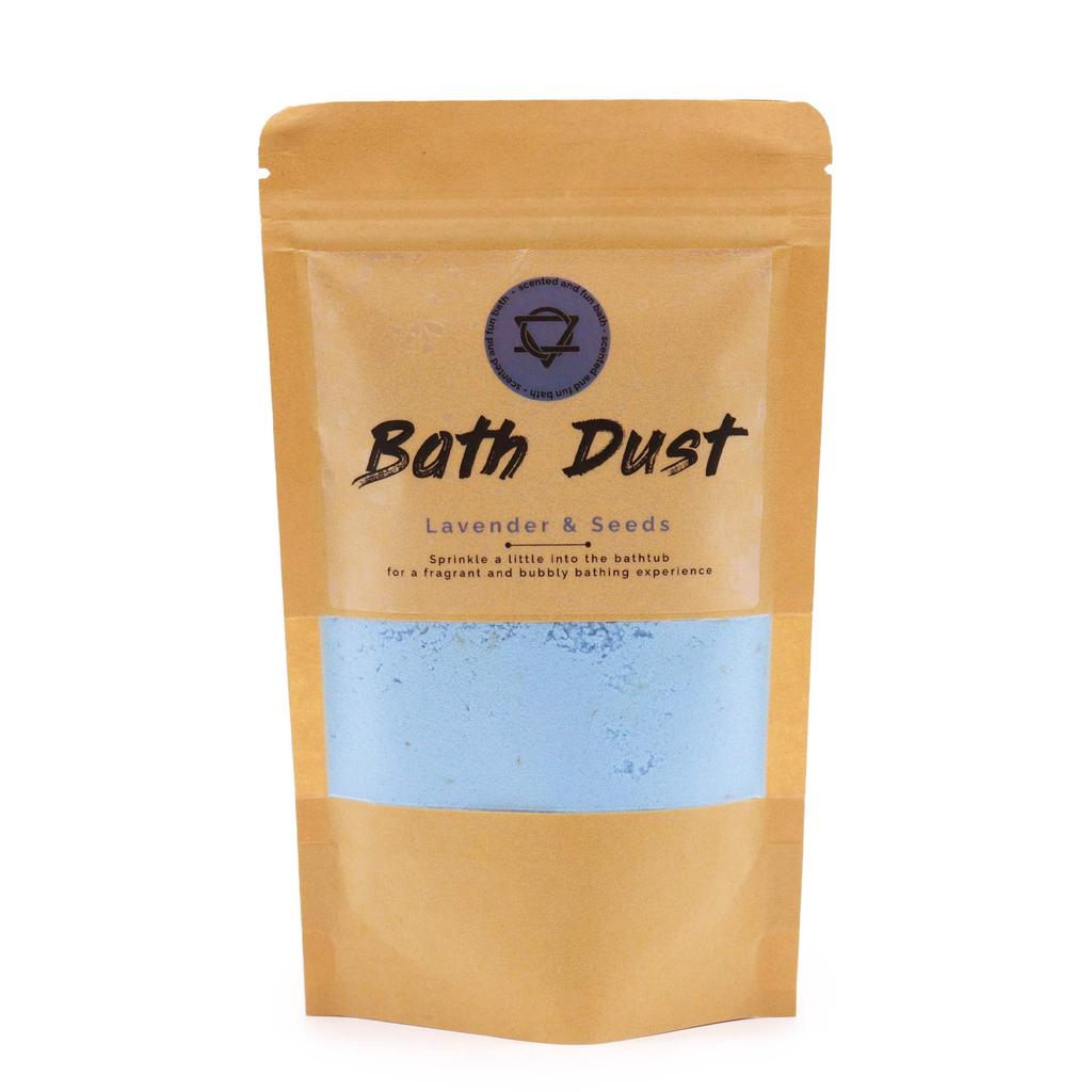 3x Lavender Bath Dust With Seeds 190g