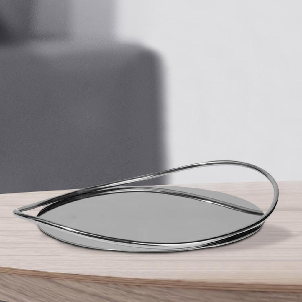 Поднос для сервировки столовых приборов с ручками, органайзер для чайника и чашек, идеально подходит для гостиной