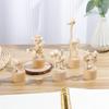 Shelf Gifts Figurine Wooden Animal Ornaments Educational Toys Wood DIY Craft Mini Desktop Decor