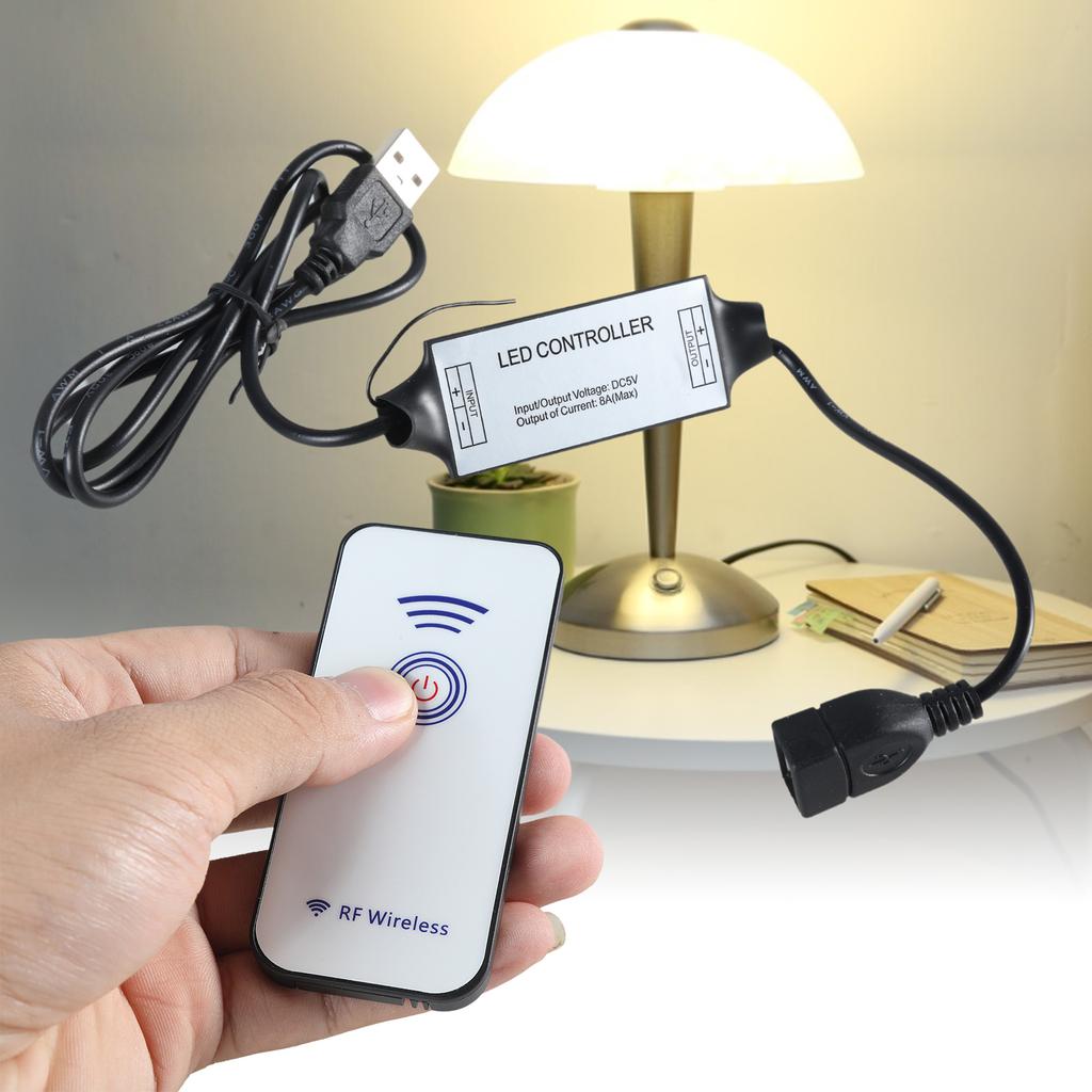 USB 5 В 40 Вт беспроводной пульт дистанционного управления выключатель питания для лампы вентилятора 433 МГц RF адаптер штекер