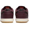 Nike Кроссовки унисекс SB Dunk Low Pro Burgundy Crush Красный Черный-Мистический-Финиковый-Парусный-Жевательная резинка-Светло-коричневый-Безопасный оранжевый IO2304-600