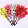 Artificial Flower Peach Branch False Flower Branch Plum Blossom Blossom Arrangement Living Room Decorative Flowers