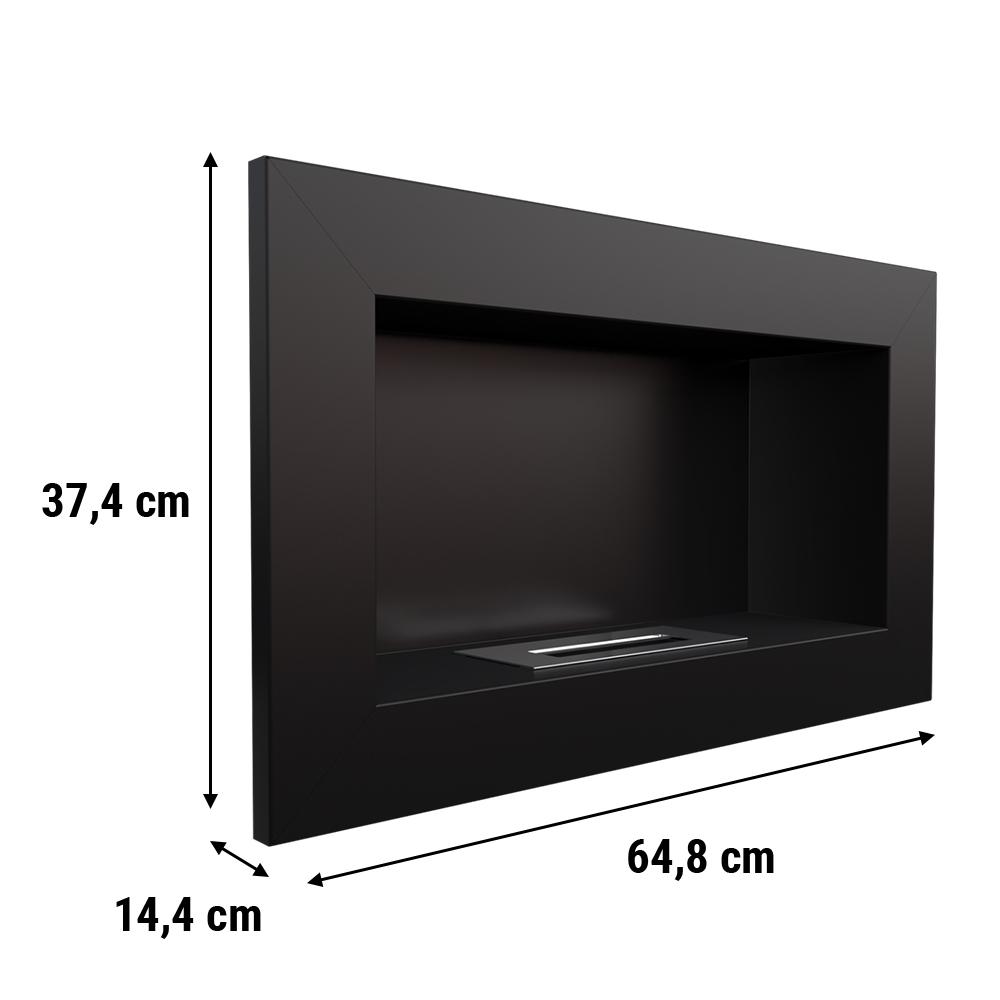 Wall Mounted Bioethanol Fireplace GOLF TÜV