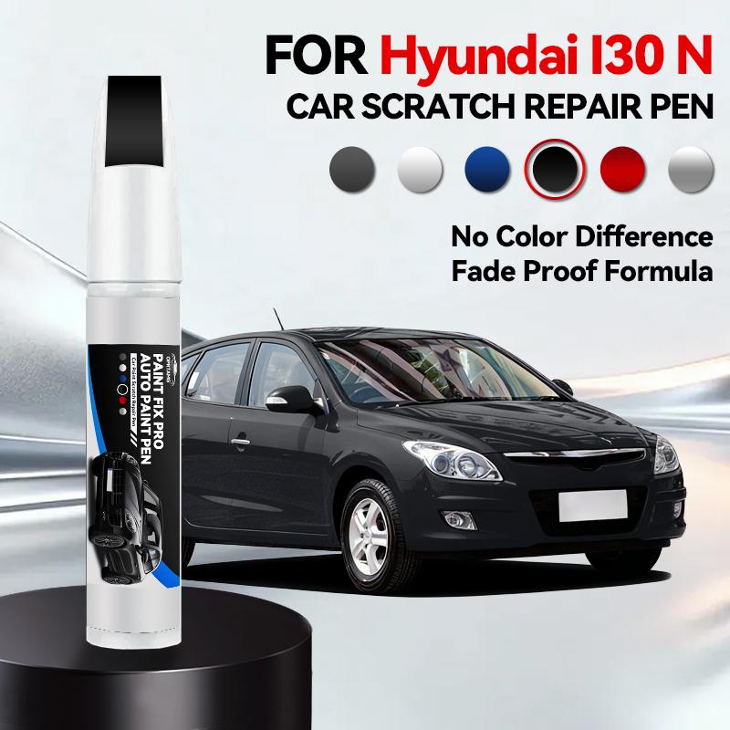 Vehicle for Exclusive Use For Hyundai I30 N 1994-2025 Paint Repair Pen Touch Up Scratch Remover DIY Auto Accessories Black White