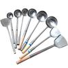 Thickened Stainless Steel Long-Handle Wok Ladle