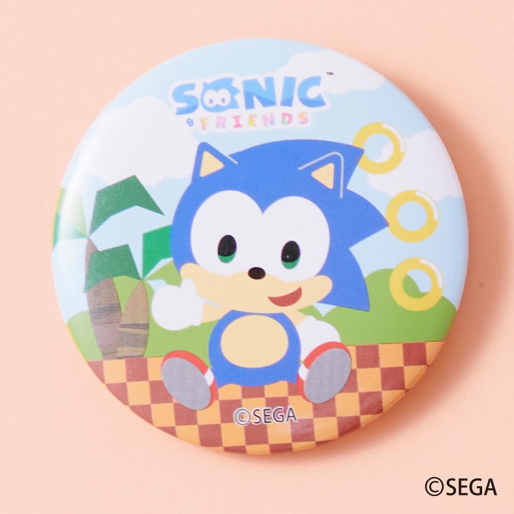 Набор значков для банок SEGA Fave SONIC FRIENDS Original BOX 1BOX 16 Всего 16 типов = штук,
