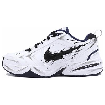 Air Monarch 4 Легкие Увеличивающие Рост Низкие Массивные Кроссовки Унисекс Черно-Белые 415445-102(Команда25-)