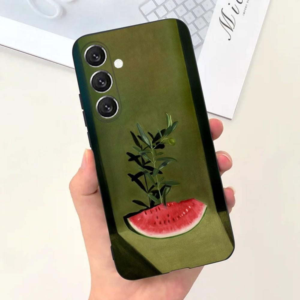 Чехол для телефона с картой и флагом Палестины P-Palestine-es-F для Samsung S25,S24,S21,S22,S23,S30,Ultra,S20,Plus,Fe,Lite,Note,10,9,5G Черный