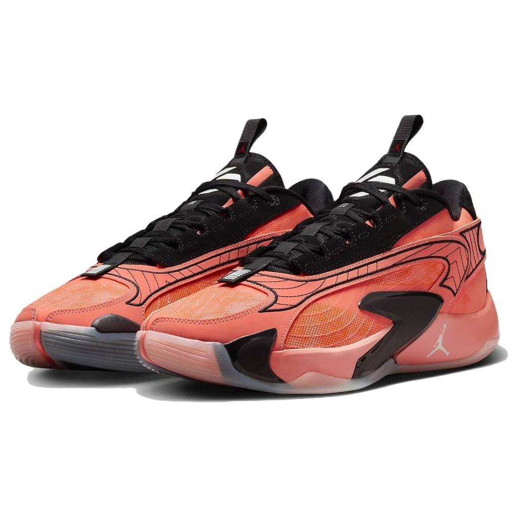 Air Jordan Luka 2 PF Bright Mango Men Sneakers Orange Black Barely-Green DX9012-800
