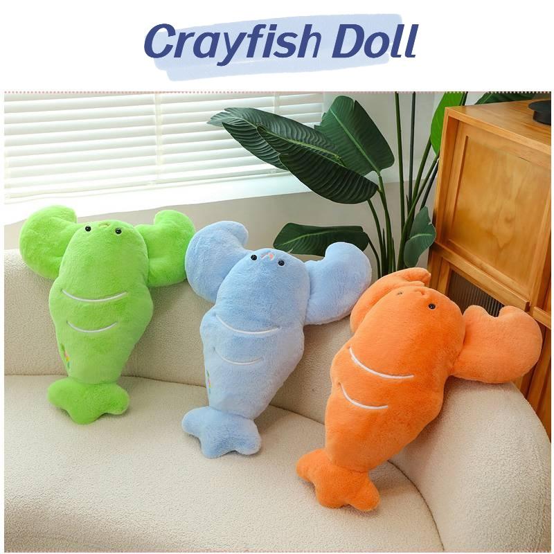 Cute New Trendy Lobster Plush Toy Funny And Creative Stuffed Animal For Sleeping And Cuddling Perfect Gift