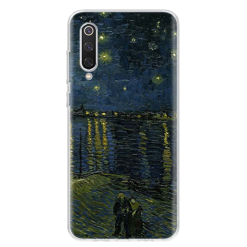 Масляная живопись Ван Гога Для чехла телефона Xiaomi Redmi Note 14 13 12 11 10 Pro 12S 11S 11T 11E Plus 14Pro 13Pro 12Pro 11Pro Cover Не