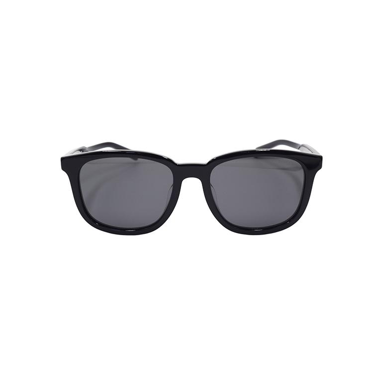 Prada Signature Irregular Shape Sunglasses Men sunglasses Black SPRA21-F-16K-08Z