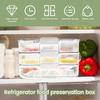 Food Keep Fresh Store Container 3 Layer Fresh Vegetable Frui Bacon Storage Box for Kitchen Fridge Deli Meat Storage Container