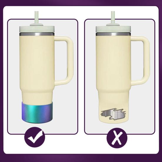 Silicone Cup Cover Gradient Color Cup Boot Anti-Slip Bottom Sleeve for Tumbler 20-40oz 12-24oz Water Bottles