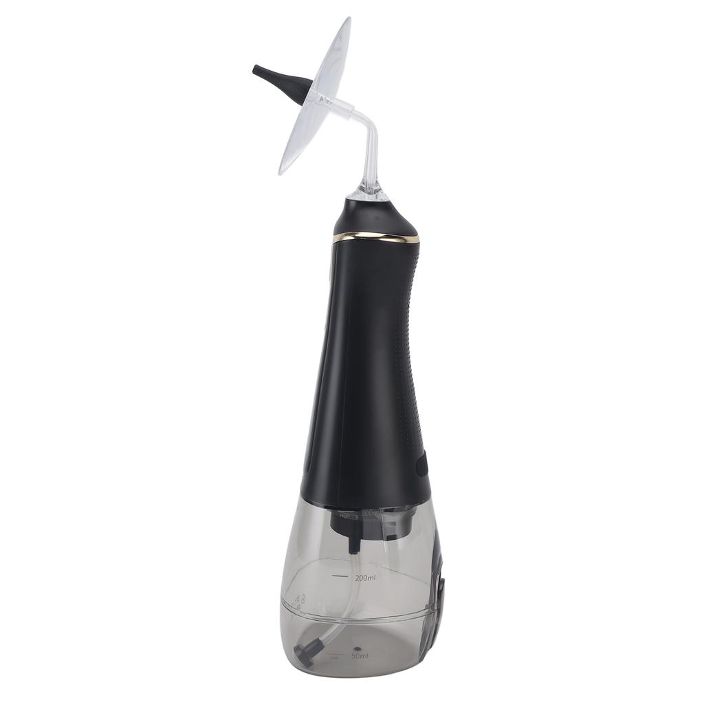 Ear Wax Removal Tool Safe Effective Rechargeable Electric Ear Irrigation Flushing System Cleaner Kit with Cotton Swabs for Home