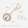 Pocket Watch Keychain Watch Analog Cat Pink Gold Pink Catomi [Fieldwork] Women's JN030-2