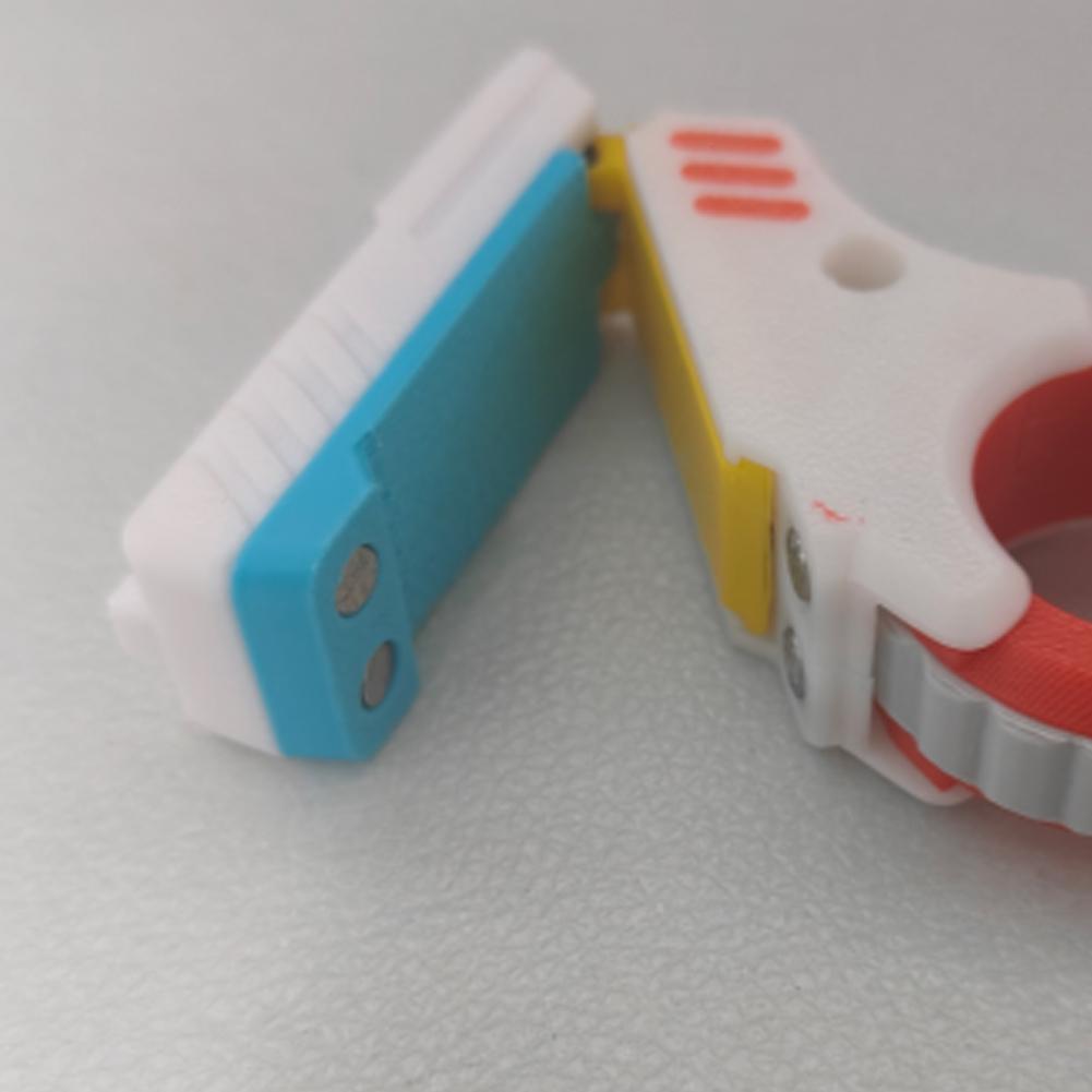 3D-печатный успокаивающий спиннер EDC эффективное снижение стресса металлический ручной спиннер маленькие игрушки-пистолеты для людей, страдающих тревожностью и СДВГ