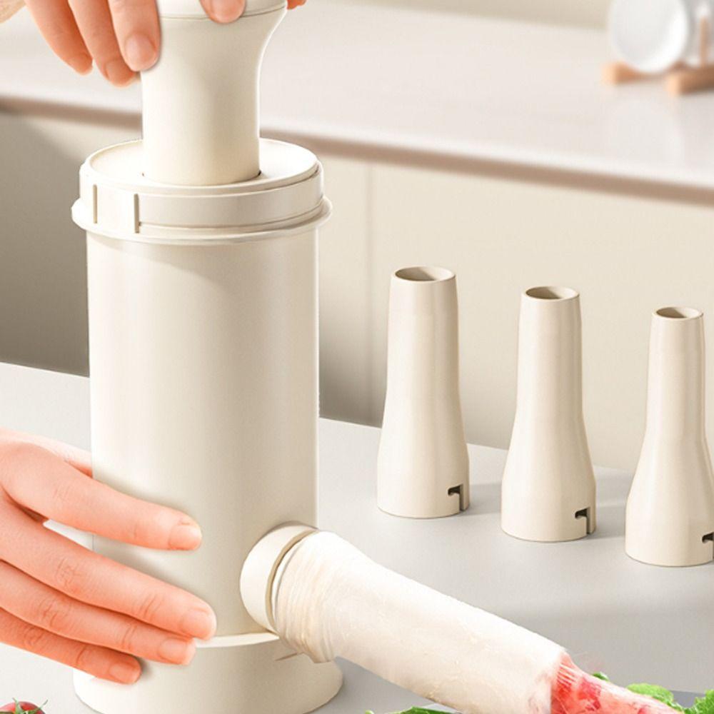 Ручная колбасная машина пищевого класса большой вместимости, набор для набивки мяса, инструмент для набивки колбас, приготовление