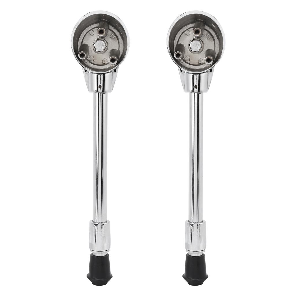 Парная ножка для бас-барабана с фиксированным кронштейном, устойчивая к ржавчине, для ударных инструментов