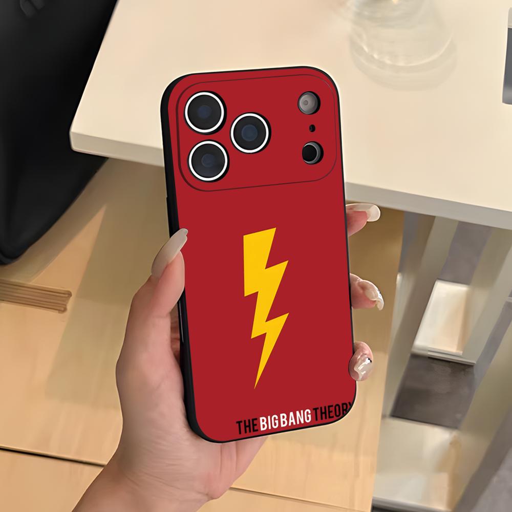 The Big Bang Theory Phone Case For IPhone 17 Air 16 E Pro Max 15 14 13 Mini 12 Pro 11 Max Plus Black Soft Shell