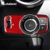 Carbon Fiber Interior Sticker for Alfa Romeo Giulia 2015-2016 Stelvio 2017-2024 Headlight Switch Button Panel