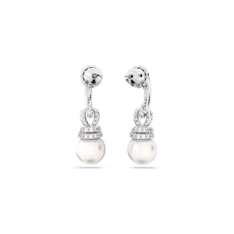 Swarovski Water Drop Shaped Originally Earrings Women earrings Silver 5646730
