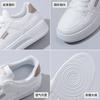 2025 весна маленькие белые туфли новая корейская версия ins женские студенческие туфли для увеличения роста на платформе спортивные туфли для доски повседневная обувь женская 8620