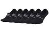 Nike Носки-невидимки Унисекс Набор Черный Для Пары SX7168-010