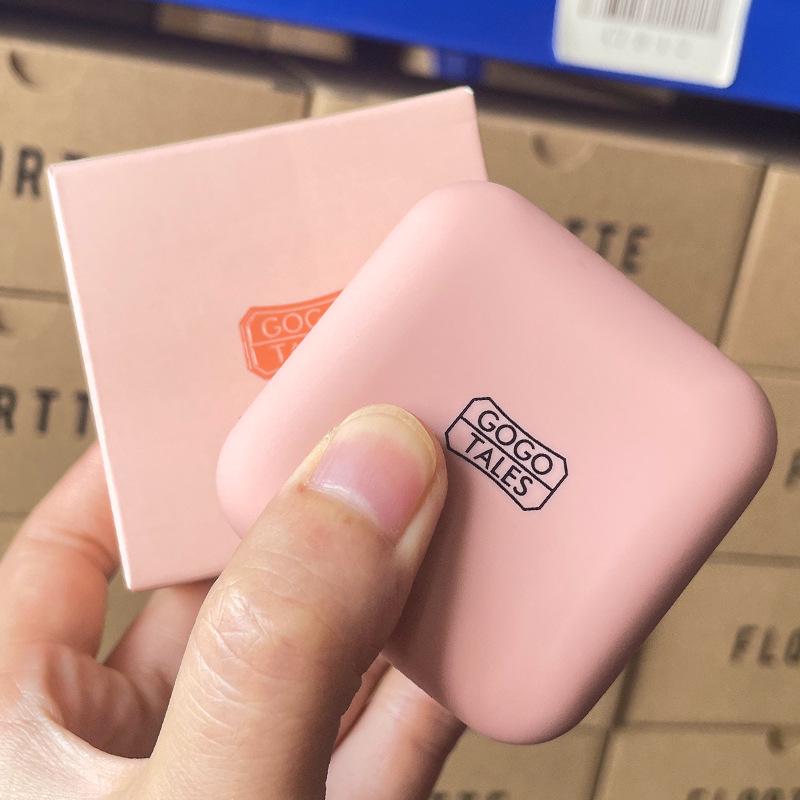 GoGotales Мягкие и милые трехцветные румяна-градиент – Натуральный контур и бронзер для естественного нюдового макияжа.