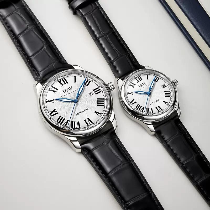 CARNIVAL Brand Fashion Mechanical Watches Luxury Sapphire Calendar Automatic Wrist Watch Waterproof for Man Relojes Para Hombres