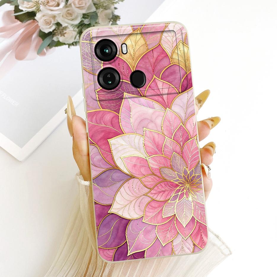 Чехол для Itel P40 P662L Милый Кот Панда Мультяшная Обложка Ударопрочный Мягкий ТПУ Чехол для Телефона Для Itel P40 Plus P683L P 40 ItelP40 + Чехол