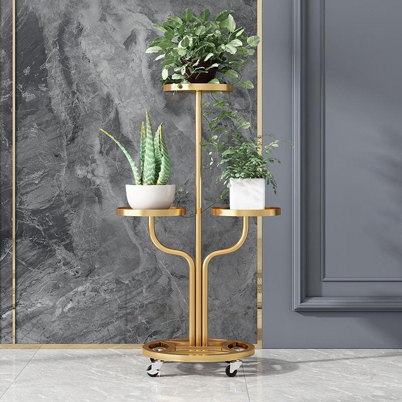 Light Luxury Marble Indoor Flower Stand