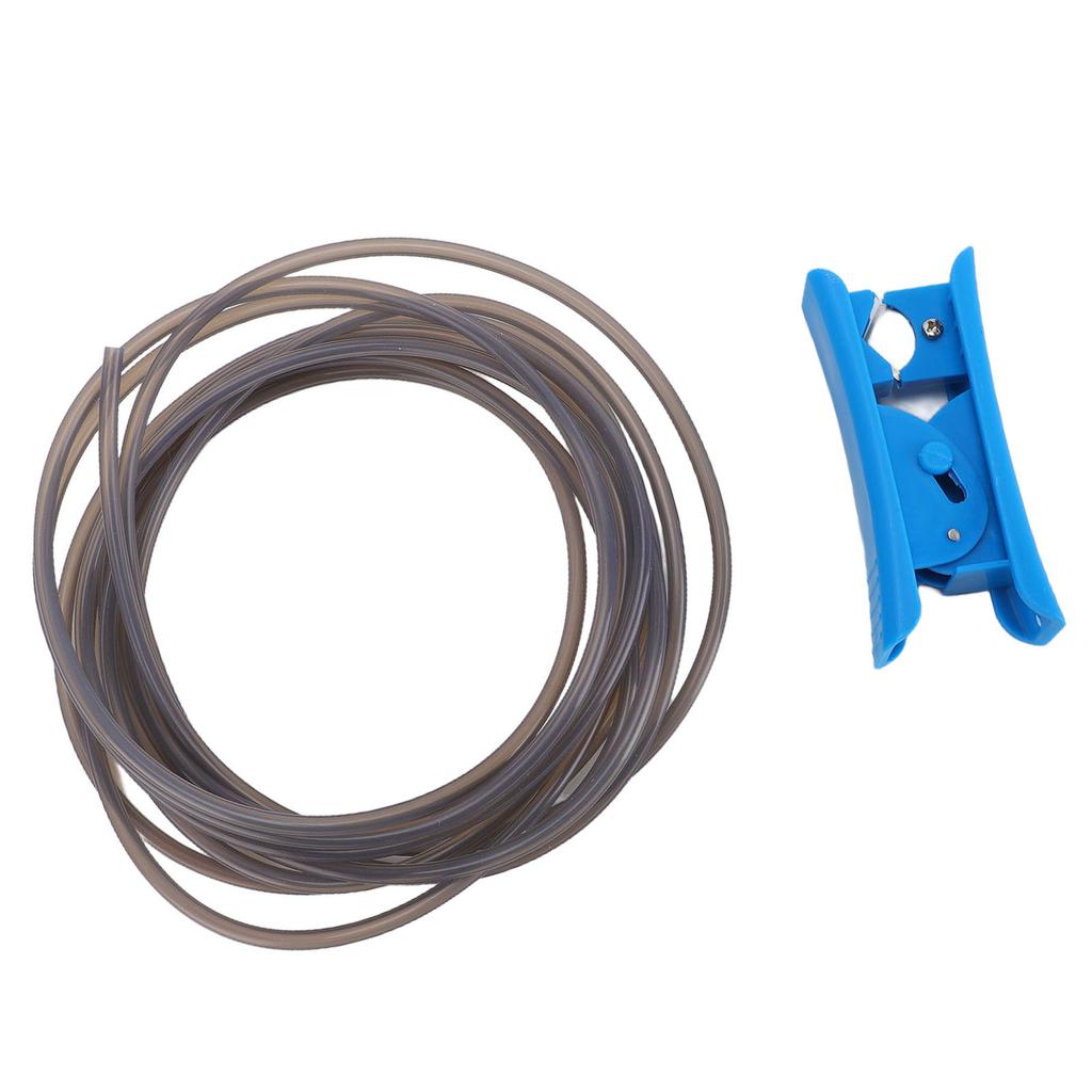 4M 13.1FT ТФЭ (PTFE) трубка, подходит для 3D-принтера Bambu Lab A1 Mini AMS, внутренний диаметр 2,5 мм, внешний диаметр 4 мм, подающая трубка для филамента 1,75 мм, с резаком, серая