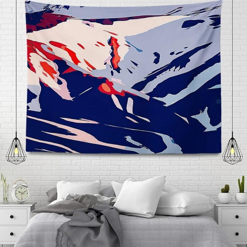 Простой узор Растение Декоративный гобелен Дом Стена Гостиная Офис Декоративный гобелен