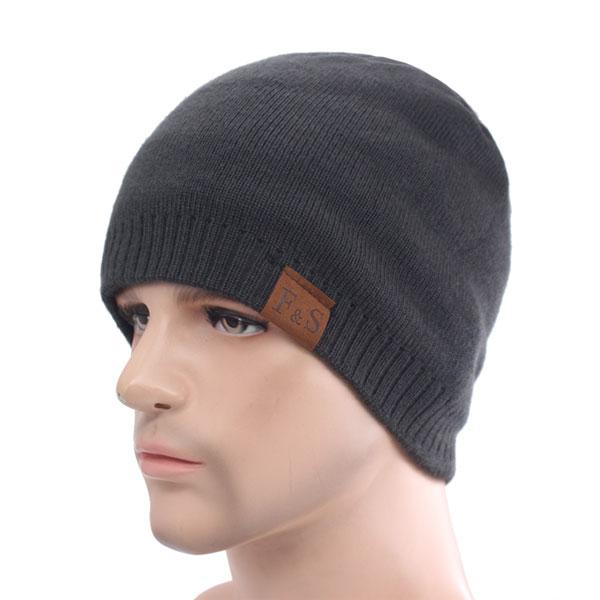 Мужская зимняя вязаная шапка, женские шапки для мужчин, шапочки Skullies, шапка с черепом, капот Gorras, спортивная теплая толстая мужская шапка, зимняя шапка