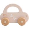 LabelLabel Маленькая машинка деревянная игрушечная машинка погремушка погремушка подарок ребенку ребенок 1 год мальчики девочки деревянная игрушка (Латте)